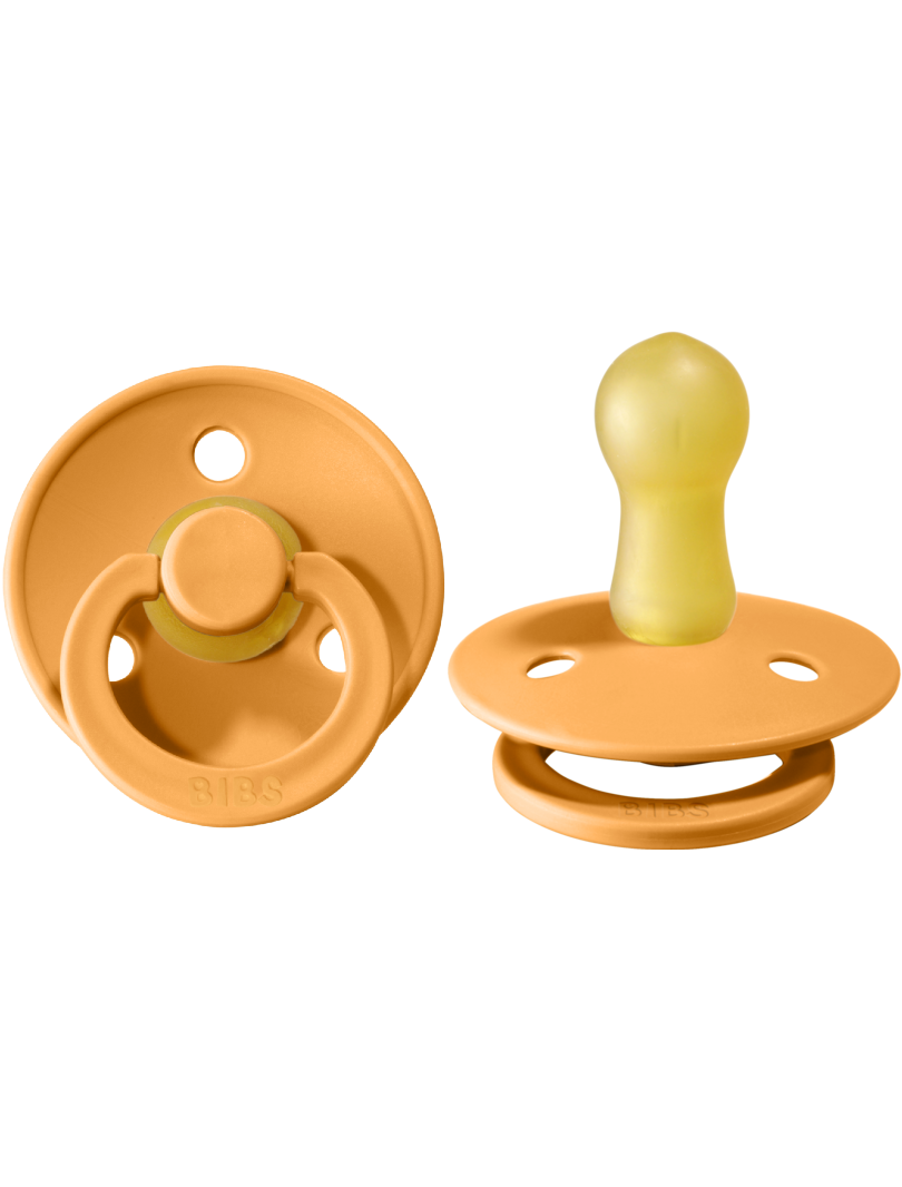 15 OFF BIBS Pacifier Original COLOUR Latex 2 PK Apricot (Min. of 2 PK
