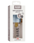 BIBS Baby Glass Bottle Complete Set Latex 110ml Baby Blue (Min. of 2 PK , multiples of 2 PK) - MAIGHAN DISTRIBUTION CANADA