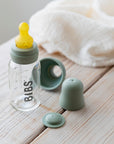 BIBS Baby Glass Bottle Complete Set Latex 225ml Blush (Min. of 2 PK , multiples of 2 PK) - MAIGHAN DISTRIBUTION CANADA