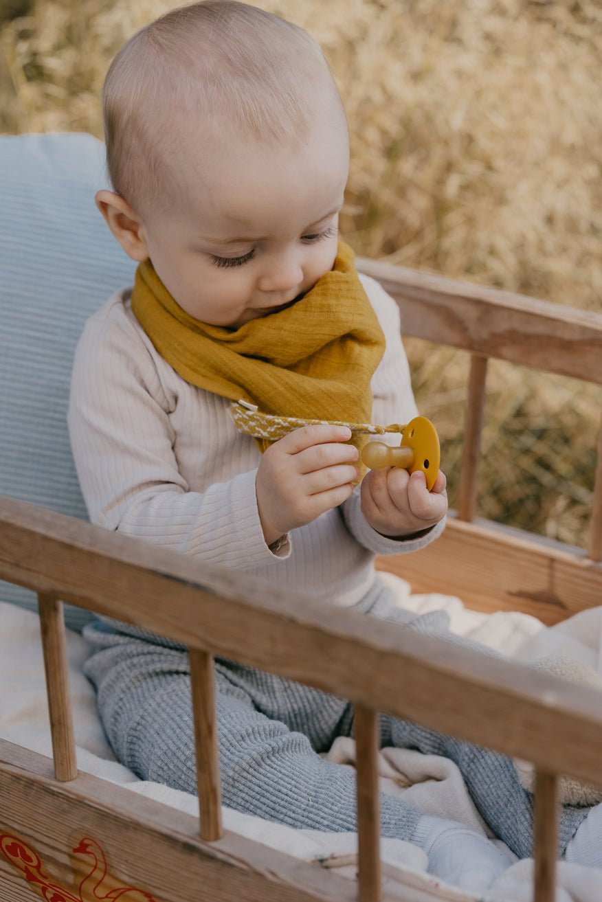 BIBS Bandana Bib Mustard ONE SIZE (Min. of 2 PK , multiples of 2 PK) - MAIGHAN DISTRIBUTION CANADA