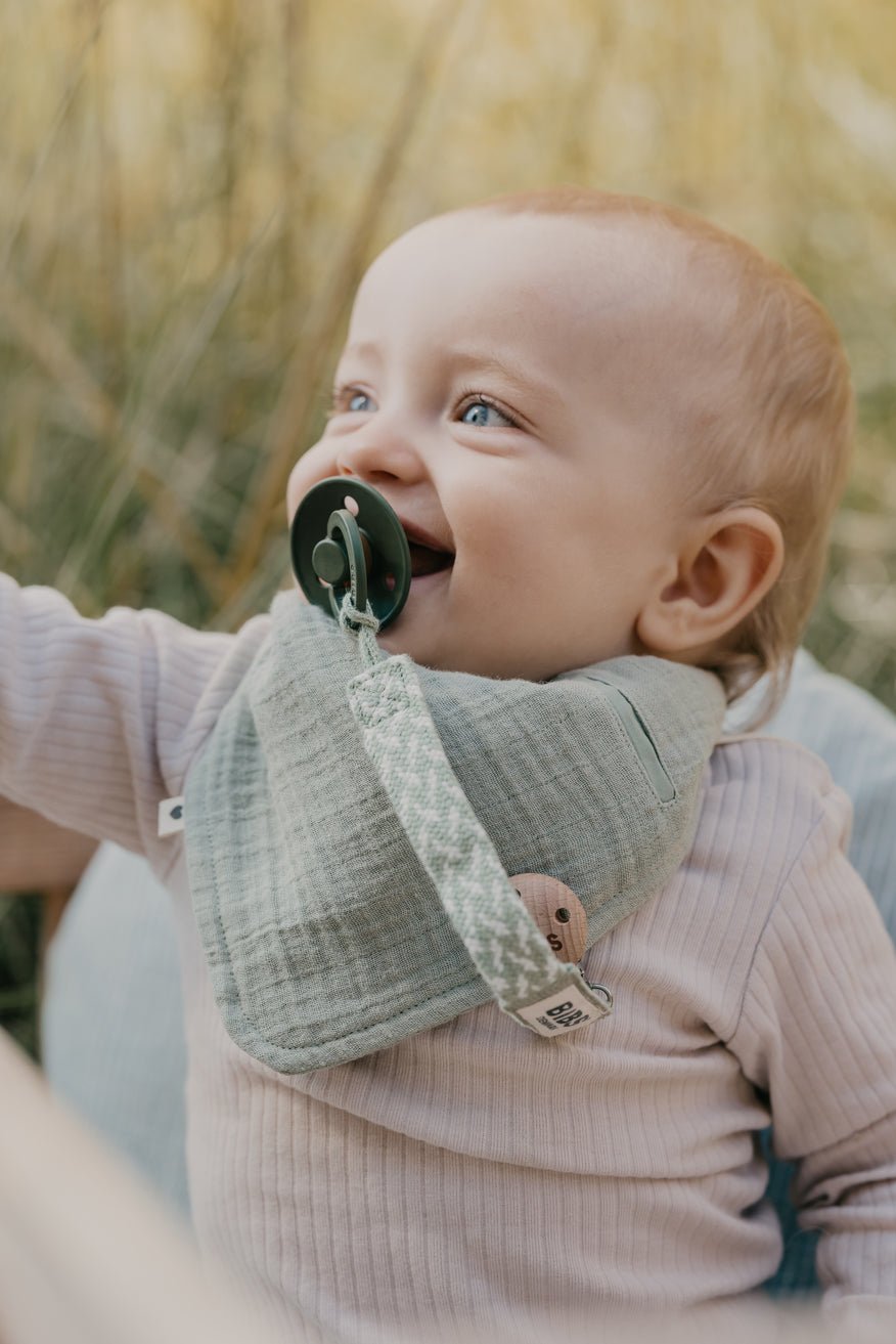 BIBS Bandana Bib Sage ONE SIZE (Min. of 2 PK , multiples of 2 PK) - MAIGHAN DISTRIBUTION CANADA