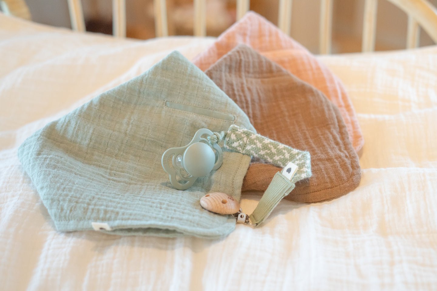 BIBS Bandana Bib Sage ONE SIZE (Min. of 2 PK , multiples of 2 PK) - MAIGHAN DISTRIBUTION CANADA