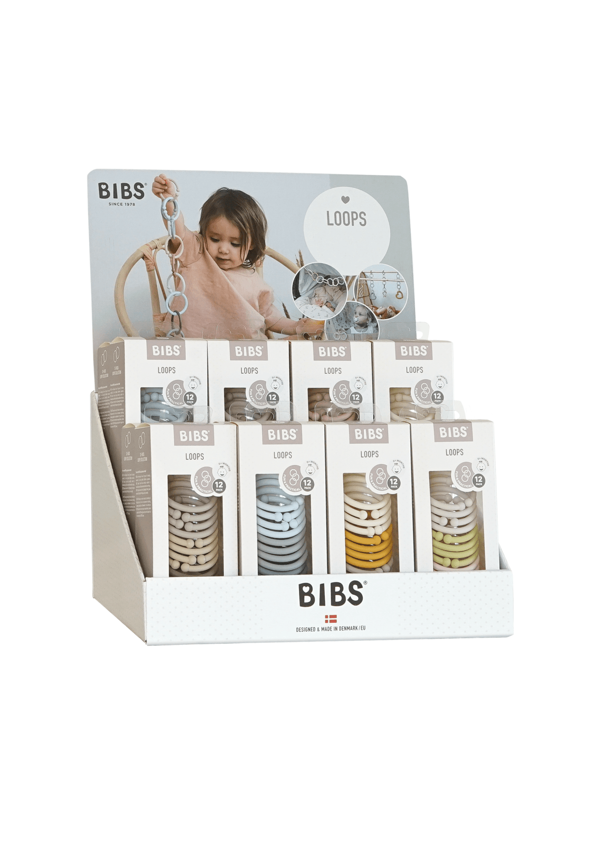 Display Bibs BIBS® Loops Counter Display – MAIGHAN DISTRIBUTION CANADA