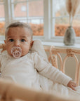 BIBS® Pacifier Boheme Latex 2 PK Vanilla / Peach (Min. of 2 PK, multiples of 2 PK) - MAIGHAN DISTRIBUTION CANADA