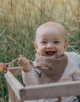 BIBS Pacifier Clip Sand / Ivory ONE SIZE (Min. of 2 PK , multiples of 2 PK) - MAIGHAN DISTRIBUTION CANADA