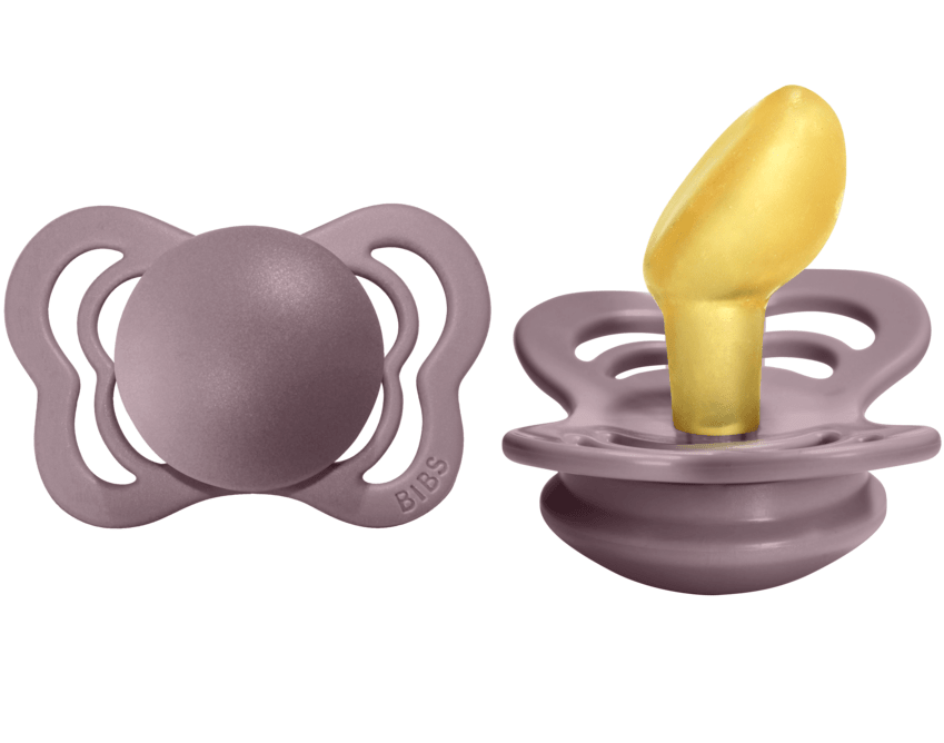BIBS Pacifier COUTURE Latex 2 PK Heather (Min. of 2 PK, multiples of 2 PK) - MAIGHAN DISTRIBUTION CANADA