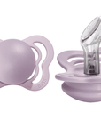 BIBS Pacifier COUTURE Silicone 2 PK Dusky Lilac (Min. of 2 PK, multiples of 2 PK) - MAIGHAN DISTRIBUTION CANADA