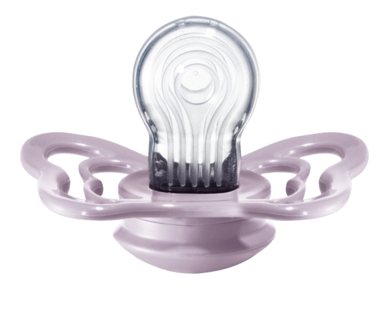 BIBS Pacifier COUTURE Silicone 2 PK Dusky Lilac (Min. of 2 PK, multiples of 2 PK) - MAIGHAN DISTRIBUTION CANADA