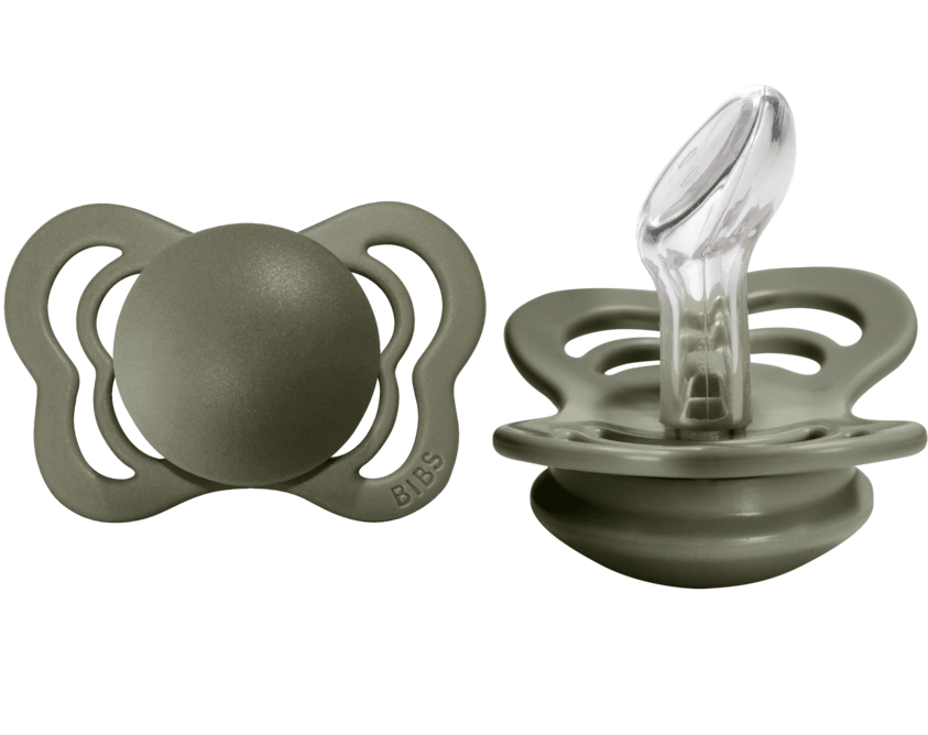 BIBS Pacifier COUTURE Silicone 2 PK Hunter Green (Min. of 2 PK, multiples of 2 PK) - MAIGHAN DISTRIBUTION CANADA