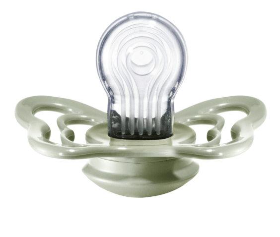 BIBS Pacifier COUTURE Silicone 2 PK Ivory / Sage (Min. of 2 PK, multiples of 2 PK) - MAIGHAN DISTRIBUTION CANADA