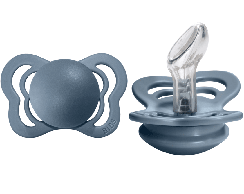 BIBS Pacifier COUTURE Silicone 2 PK Petrol (Min. of 2 PK, multiples of 2 PK) - MAIGHAN DISTRIBUTION CANADA
