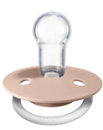 BIBS Pacifier De Lux Silicone 2 PK Blush GLOW / Vanilla GLOW ONE SIZE (Min. of 2 PK, multiples of 2 PK) - MAIGHAN DISTRIBUTION CANADA
