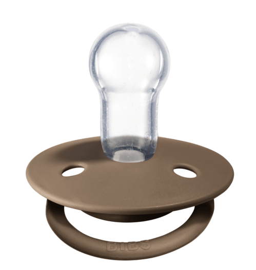 BIBS Pacifier De Lux Silicone 2 PK Dark Oak ONE SIZE (Min. of 2 PK, multiples of 2 PK) - MAIGHAN DISTRIBUTION CANADA