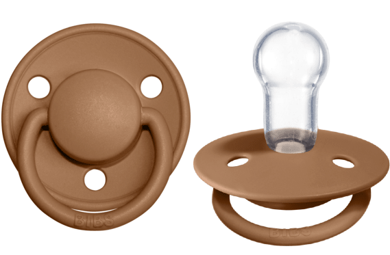 BIBS Pacifier De Lux Silicone 2 PK Earth ONE SIZE (Min. of 2 PK, multiples of 2 PK) - MAIGHAN DISTRIBUTION CANADA