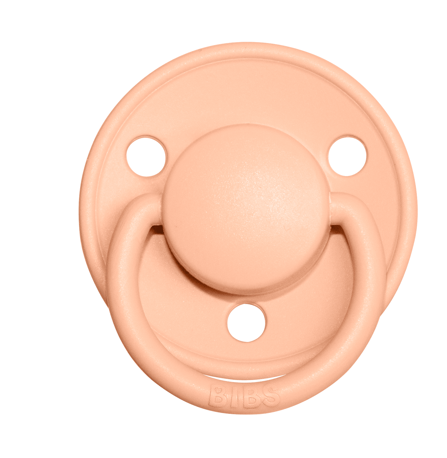 BIBS Pacifier De Lux Silicone 2 PK Peach Sunset ONE SIZE (Min. of 2 PK, multiples of 2 PK) - MAIGHAN DISTRIBUTION CANADA