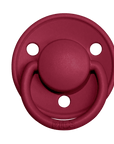 BIBS Pacifier De Lux Silicone 2 PK Ruby ONE SIZE (Min. of 2 PK, multiples of 2 PK) - MAIGHAN DISTRIBUTION CANADA
