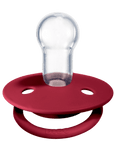 BIBS Pacifier De Lux Silicone 2 PK Ruby ONE SIZE (Min. of 2 PK, multiples of 2 PK) - MAIGHAN DISTRIBUTION CANADA