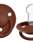 BIBS Pacifier De Lux Silicone 2 PK Rust ONE SIZE (Min. of 2 PK, multiples of 2 PK) - MAIGHAN DISTRIBUTION CANADA