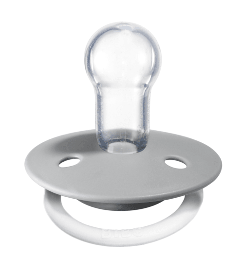 BIBS Pacifier De Lux Silicone 2 PK Sage GLOW / Cloud GLOW ONE SIZE (Min. of 1 PK, multiples of PK) - MAIGHAN DISTRIBUTION CANADA