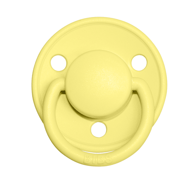 BIBS Pacifier De Lux Silicone 2 PK Sunshine ONE SIZE (Min. of 2 PK, multiples of 2 PK) - MAIGHAN DISTRIBUTION CANADA