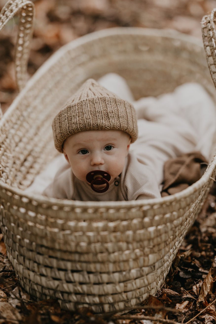 BIBS Pacifier Original COLOUR Latex 2 PK Pink Plum / Elderberry (Min. of 2 PK, multiples of 2 PK) - MAIGHAN DISTRIBUTION CANADA