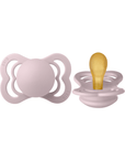 BIBS Pacifier SUPREME Latex 2 PK Pink Plum (Min. of 2 PK, multiples of 2 PK) - MAIGHAN DISTRIBUTION CANADA