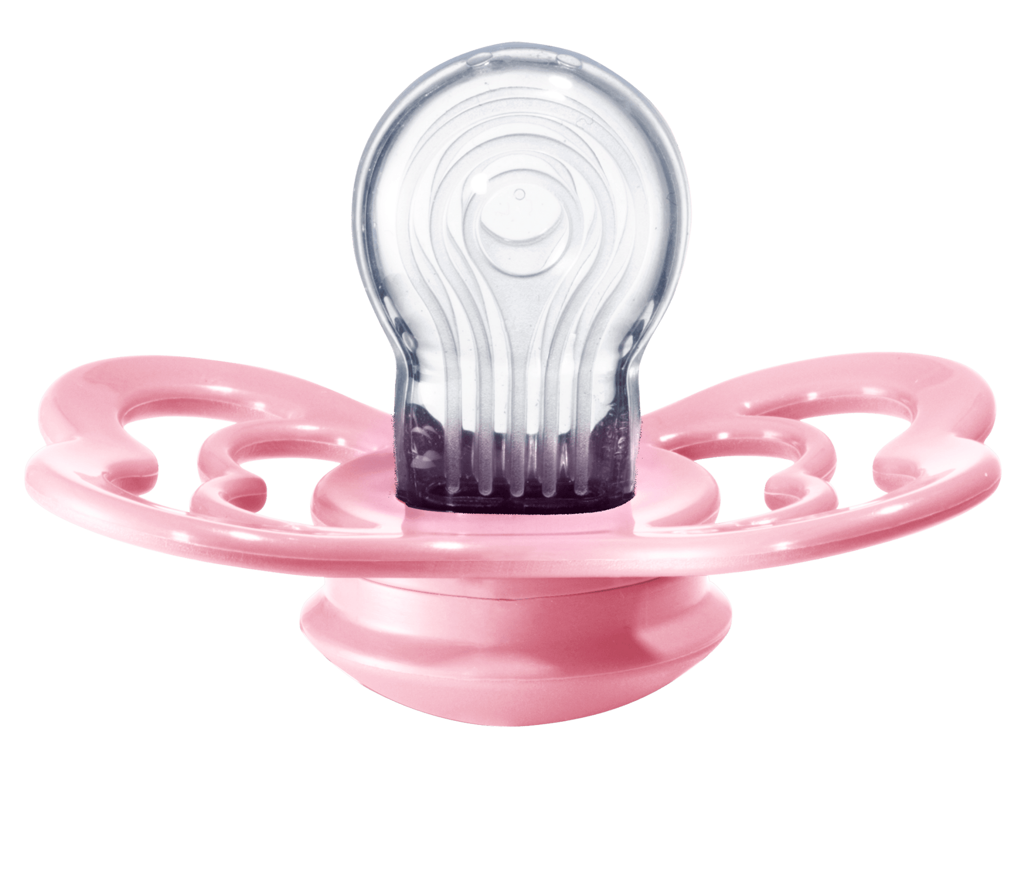 BIBS Pacifier SUPREME Silicone 2 PK Baby Pink (Min. of 2 PK, multiples of 2 PK) - MAIGHAN DISTRIBUTION CANADA