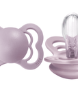 BIBS Pacifier SUPREME Silicone 2 PK Dusky Lilac (Min. of 2 PK, multiples of 2 PK) - MAIGHAN DISTRIBUTION CANADA