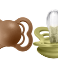BIBS Pacifier SUPREME Silicone 2 PK Earth / Meadow (Min. of 2 PK, multiples of 2 PK) - MAIGHAN DISTRIBUTION CANADA