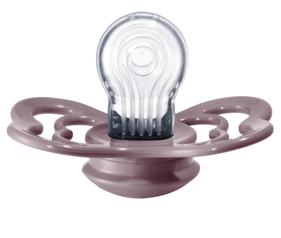 BIBS Pacifier SUPREME Silicone 2 PK Heather (Min. of 2 PK, multiples of 2 PK) - MAIGHAN DISTRIBUTION CANADA