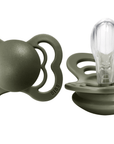 BIBS Pacifier SUPREME Silicone 2 PK Hunter Green (Min. of 2 PK, multiples of 2 PK) - MAIGHAN DISTRIBUTION CANADA