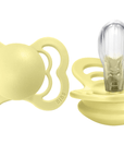BIBS Pacifier SUPREME Silicone 2 PK Sunshine (Min. of 2 PK, multiples of 2 PK) - MAIGHAN DISTRIBUTION CANADA