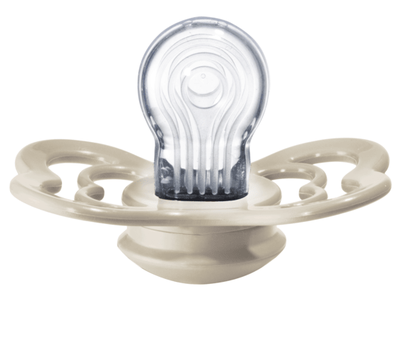 BIBS Pacifier SUPREME Silicone 2 PK Vanilla (Min. of 2 PK, multiples of 2 PK) - MAIGHAN DISTRIBUTION CANADA