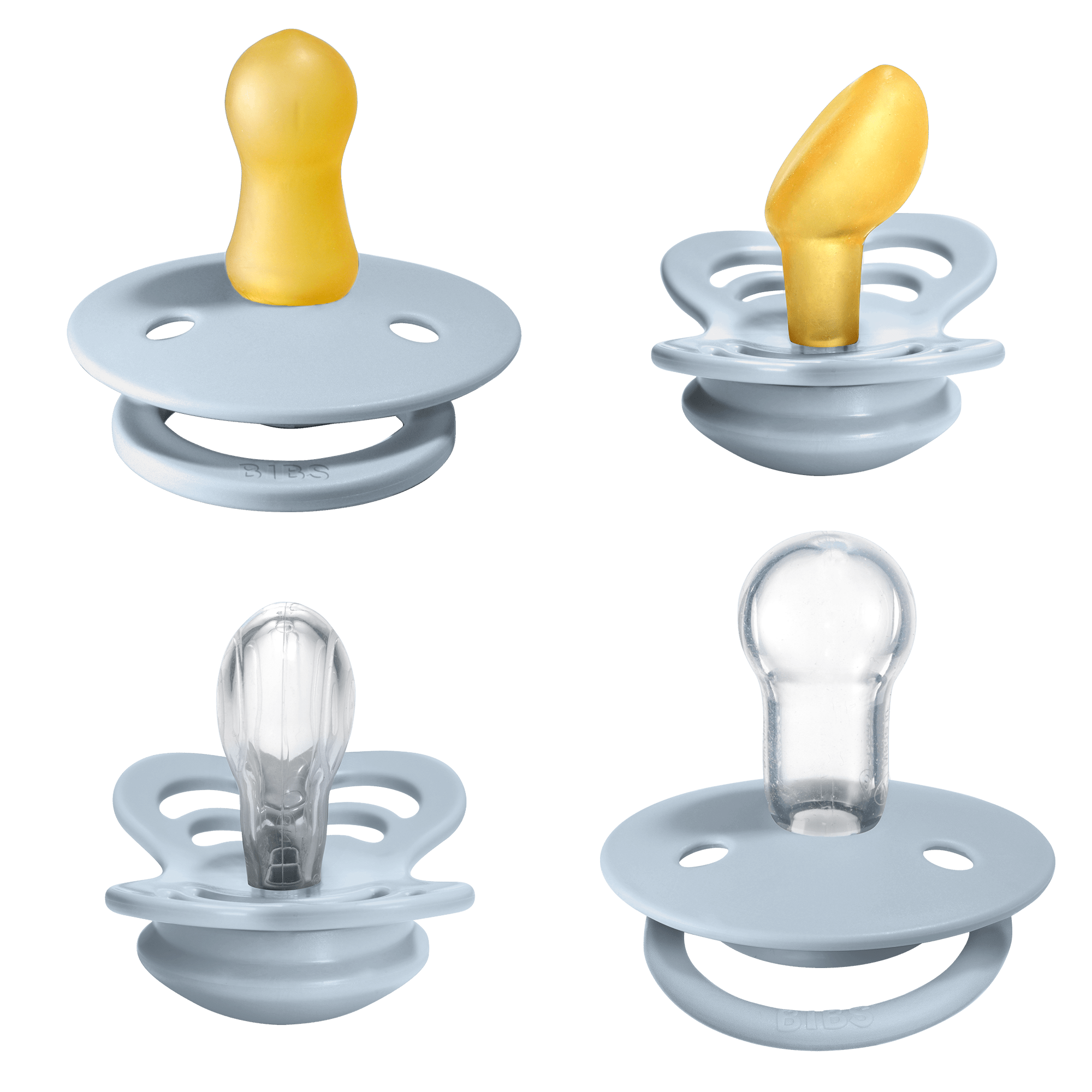 BIBS Try - It Collection Baby Blue (Min. of 2 PK, multiples of 2 PK) - MAIGHAN DISTRIBUTION CANADA