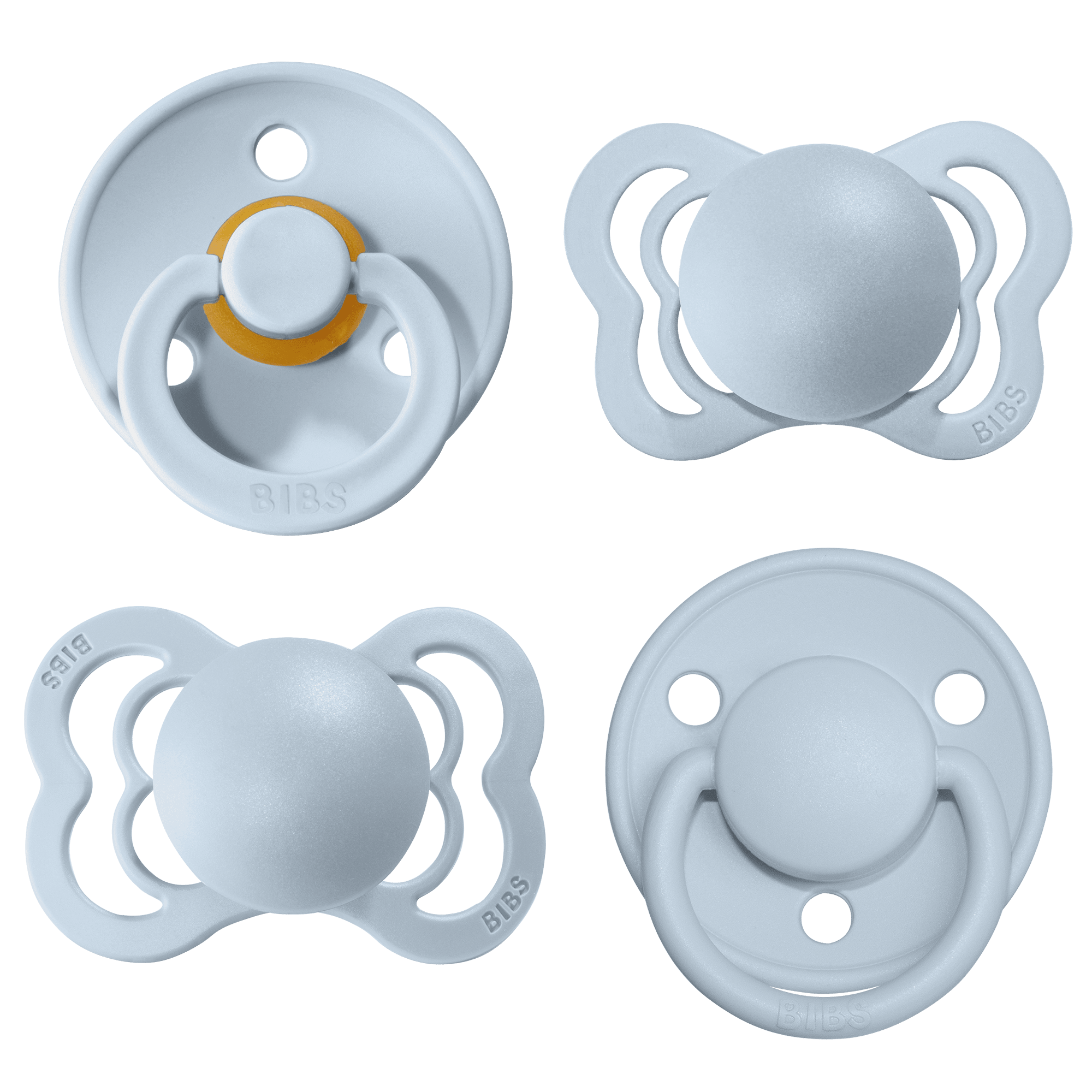 BIBS Try - It Collection Baby Blue (Min. of 2 PK, multiples of 2 PK) - MAIGHAN DISTRIBUTION CANADA