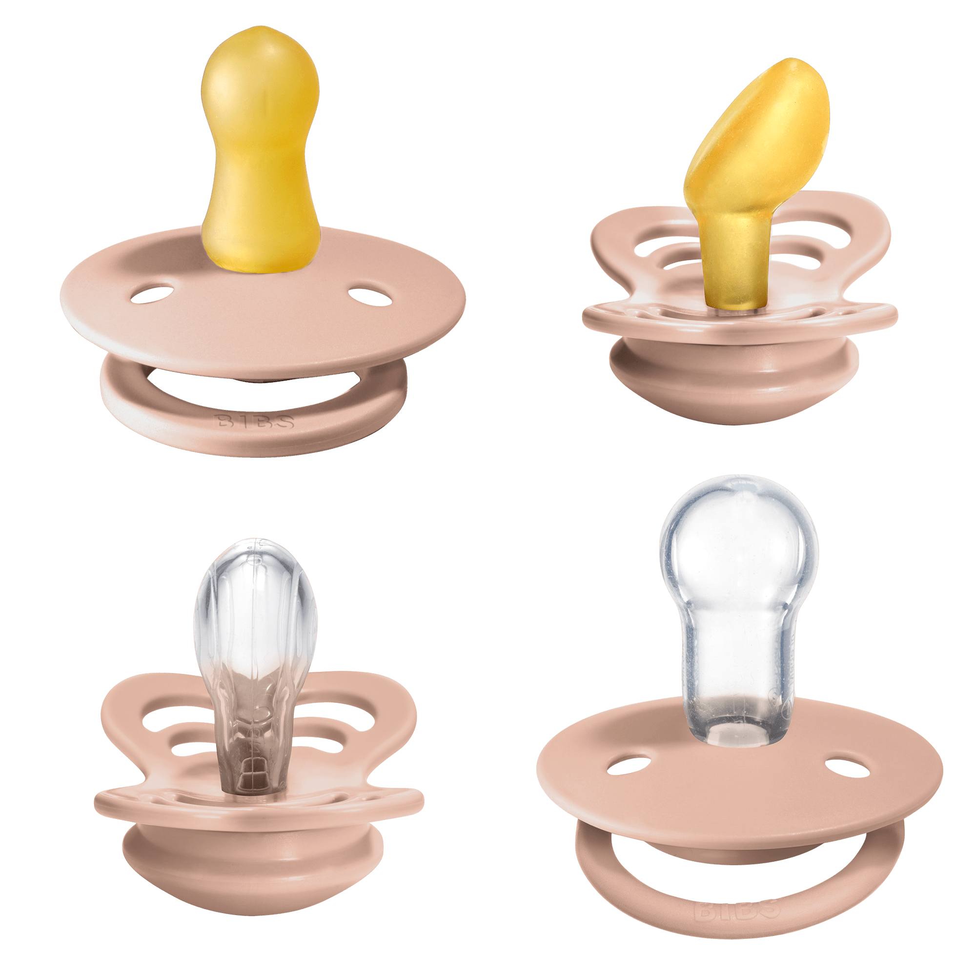 BIBS Try - It Collection Blush (Min. of 2 PK, multiples of 2 PK) - MAIGHAN DISTRIBUTION CANADA