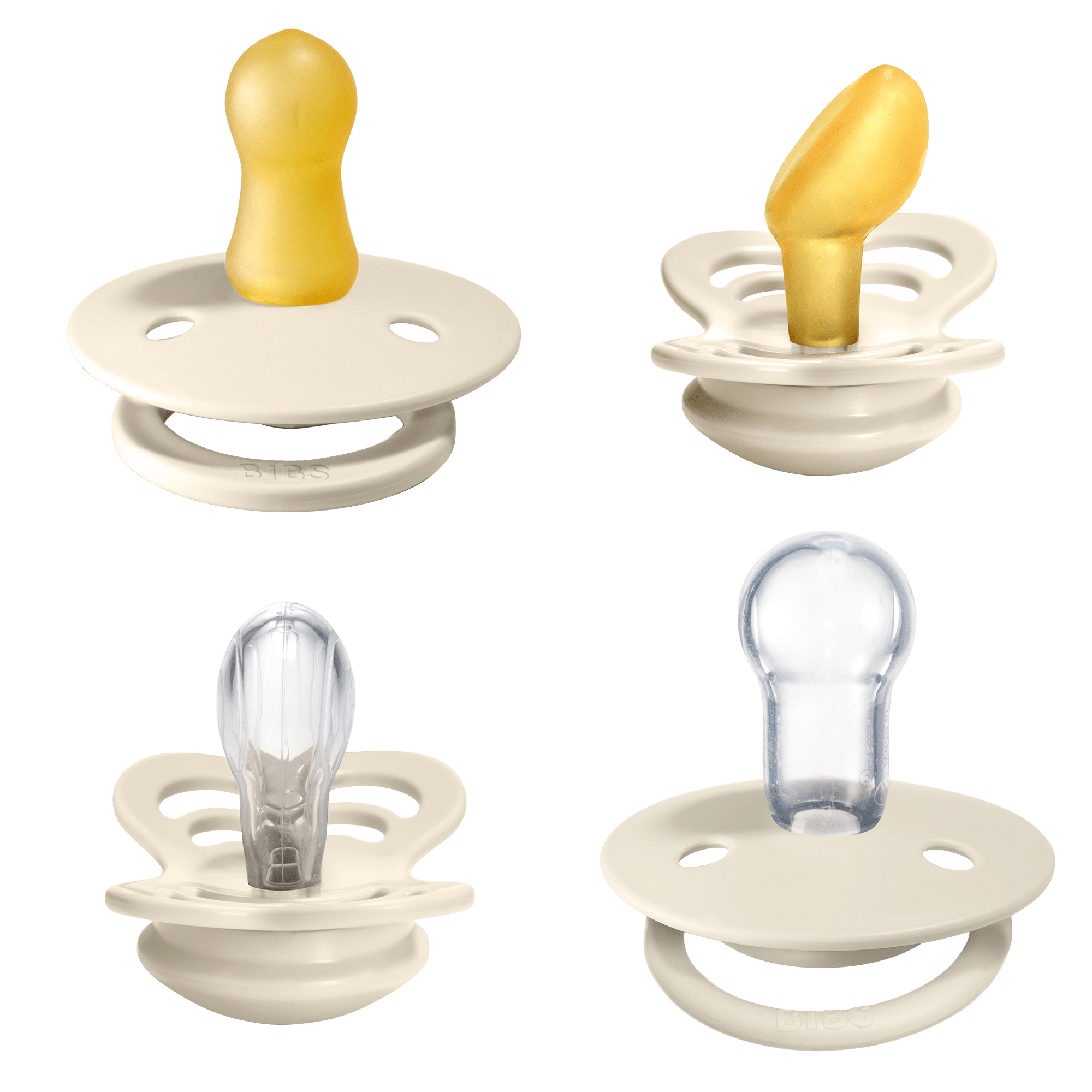 BIBS Try - It Collection Ivory (Min. of 2 PK, multiples of 2 PK) - MAIGHAN DISTRIBUTION CANADA