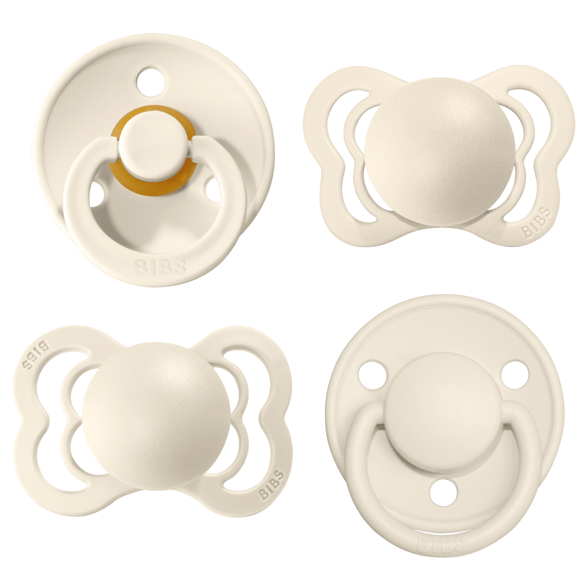 BIBS Try - It Collection Ivory (Min. of 2 PK, multiples of 2 PK) - MAIGHAN DISTRIBUTION CANADA