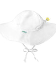 Brim Sun Protection Hat in White (Min. of 3, multiples of 3) - MAIGHAN DISTRIBUTION CANADA