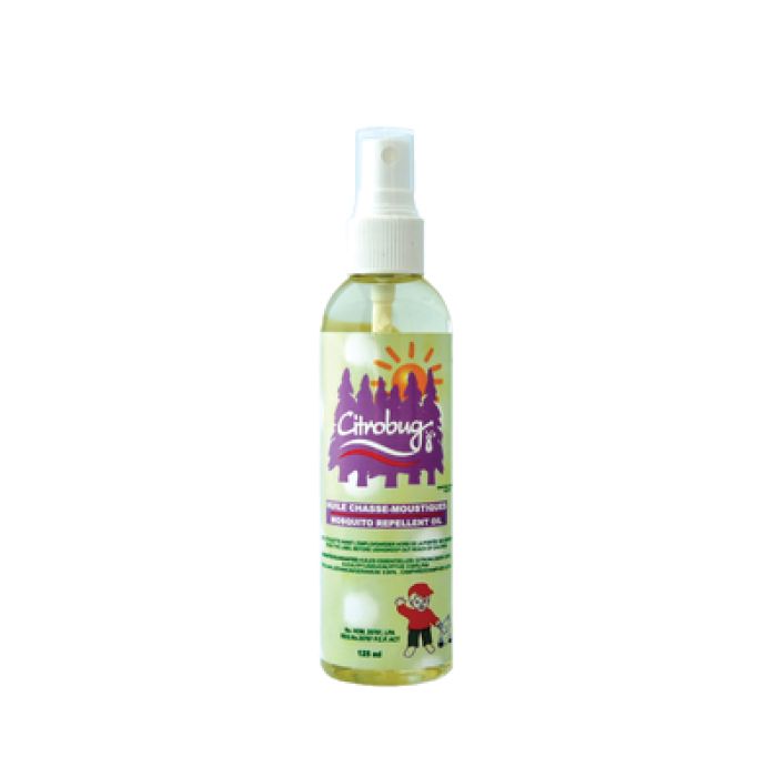 Citro Bug mosquito repellent SPRAY Health Canada certified (Min. of 12, multiples of 12) - MAIGHAN DISTRIBUTION CANADA