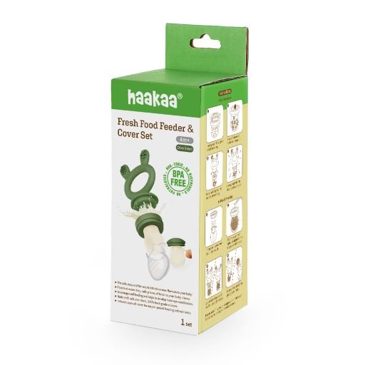 Fresh Food Feeder & Cover Set - Olive Green (Min. of 2 , multiples of 2) - MAIGHAN DISTRIBUTION CANADA