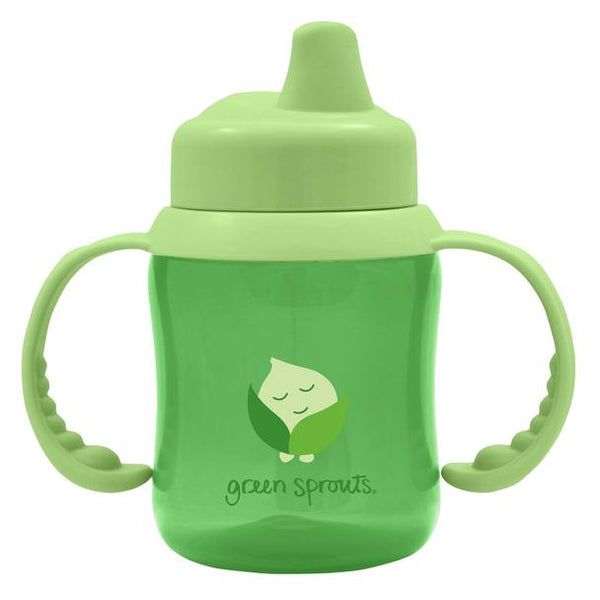 Non-spill Sippy Cup-Green-6/12mo (Min. of 6, multiples of 6)