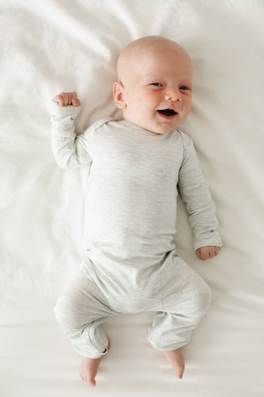 günamüna Convertible Footie Heather Grey (Min. of 2, multiples of 2) - MAIGHAN DISTRIBUTION CANADA