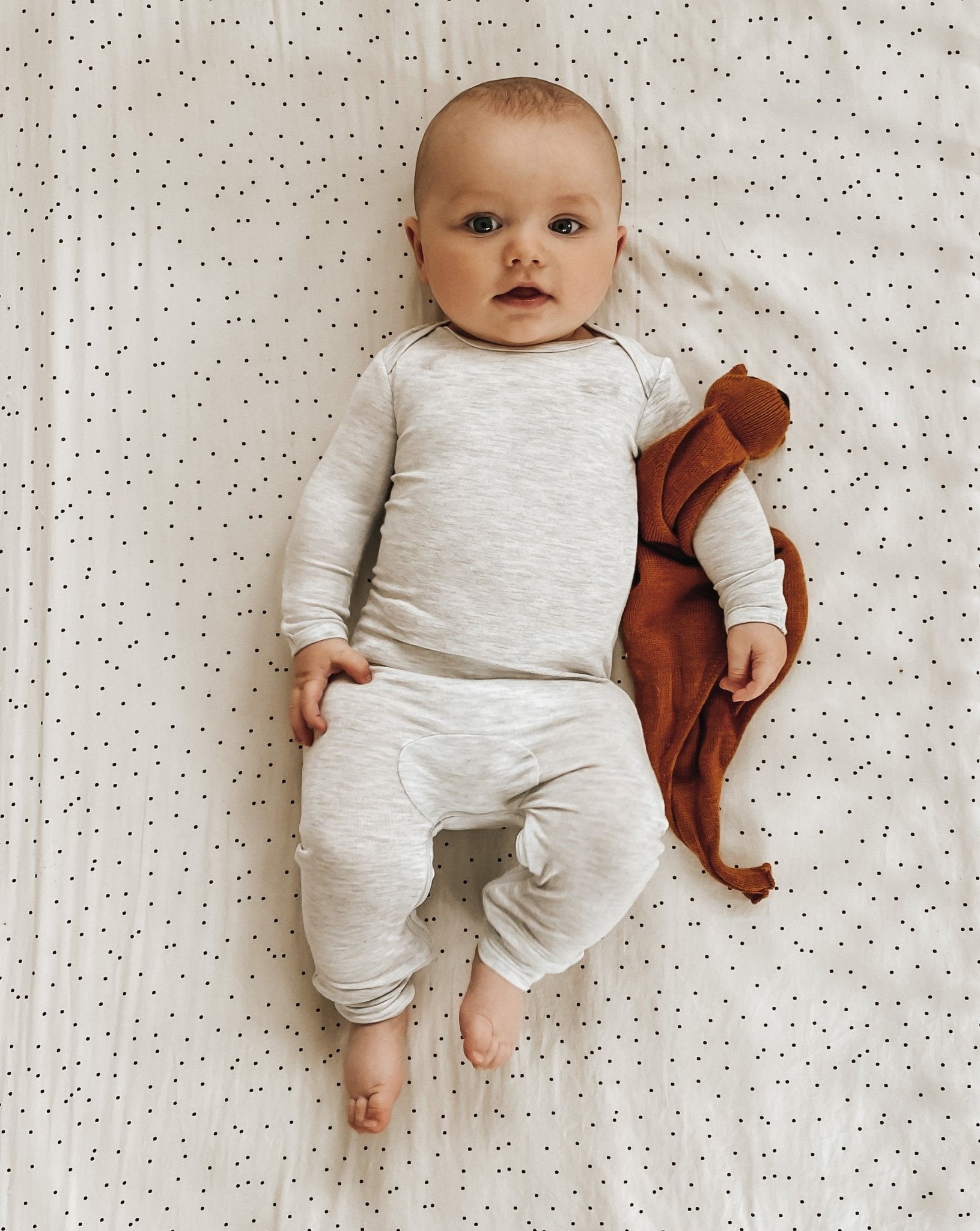 günamüna Convertible Footie Heather Grey (Min. of 2, multiples of 2) - MAIGHAN DISTRIBUTION CANADA