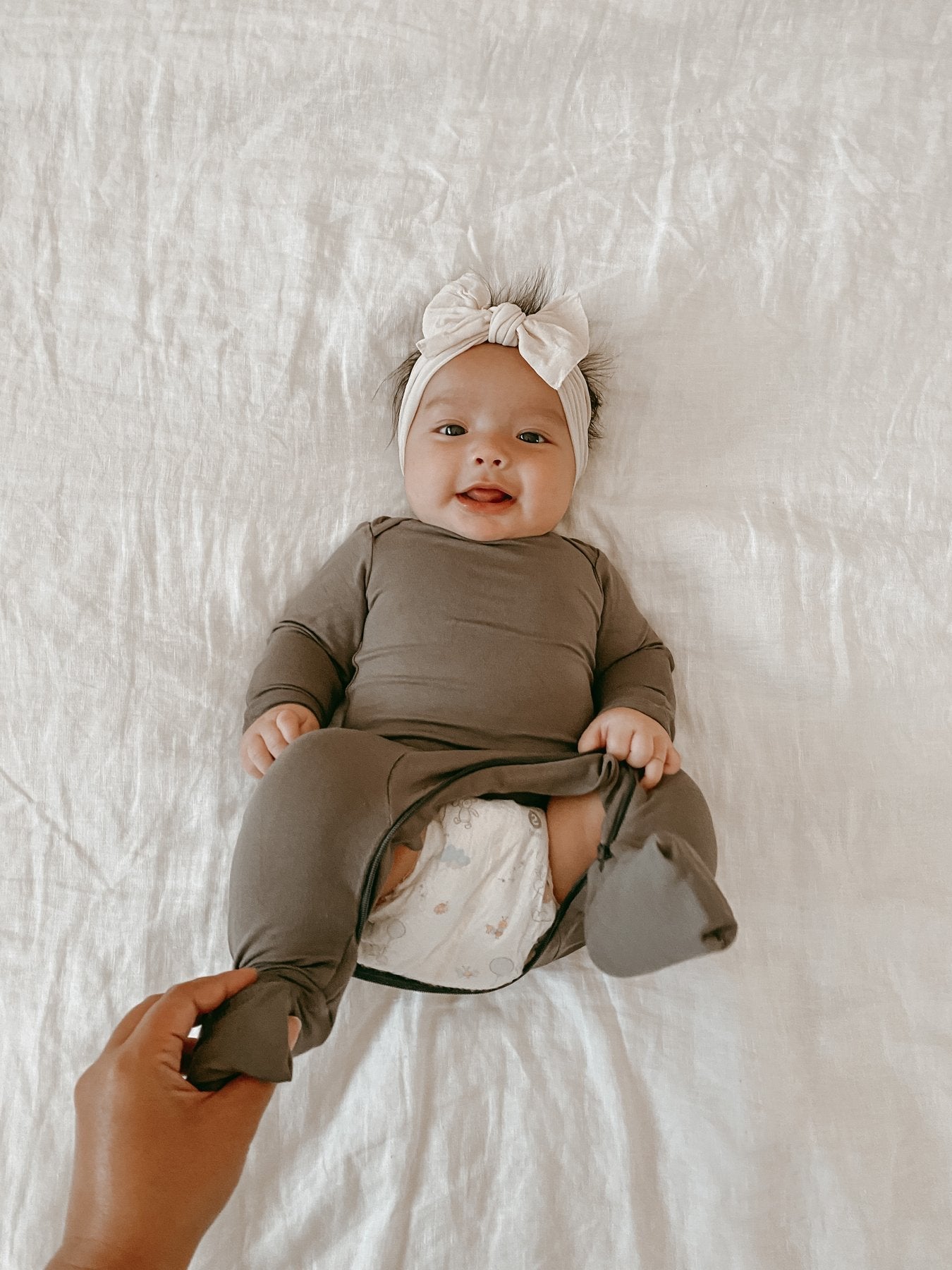 günamüna Convertible Footie Mocha (Min. of 2, multiples of 2) - MAIGHAN DISTRIBUTION CANADA