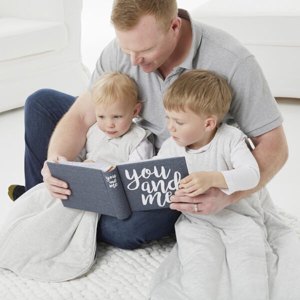 günamüna Sleep Sack Duvet Bamboo Heather Grey 1 TOG (Min. of 2, multiples of 2) - MAIGHAN DISTRIBUTION CANADA