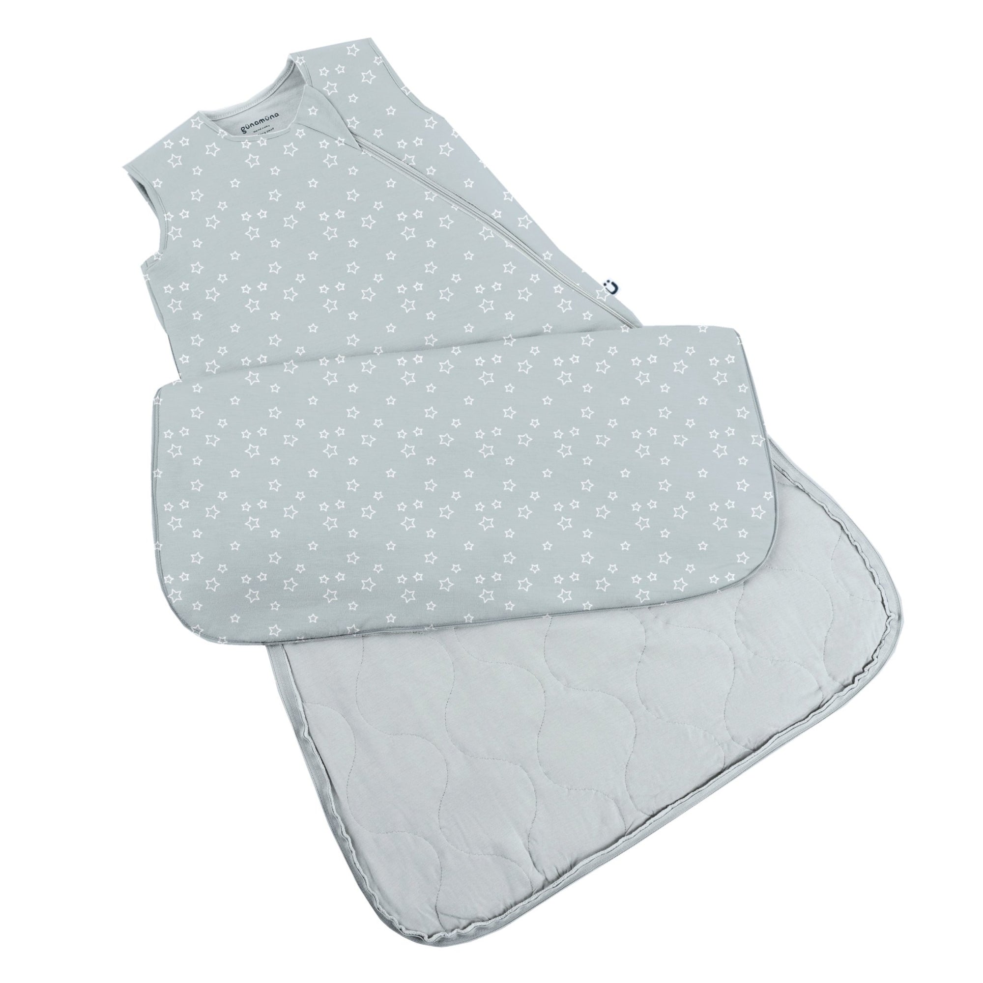 günamüna Sleep Sack Duvet Bamboo Starry Nights 1 TOG (Min. of 2, multiples of 2) - MAIGHAN DISTRIBUTION CANADA