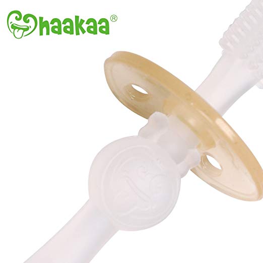 Haakaa 360 Baby Silicone Tooth Brush (Min. of 2 , multiples of 2) - MAIGHAN DISTRIBUTION CANADA