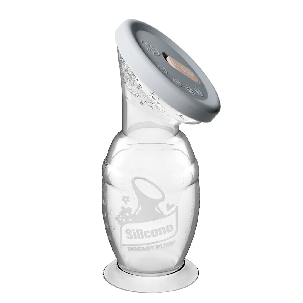 Haakaa Bilingual PKG - Combo Tire - Lait et Capuchon 100% silicone 100 ml (Min. of 2 , multiples of 2) Top Seller - MAIGHAN DISTRIBUTION CANADA