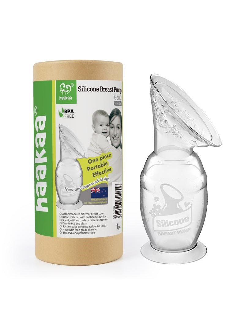 Haakaa Silicone Breast Pump 150 ml (Min. of 2 , multiples of 2) - MAIGHAN DISTRIBUTION CANADA